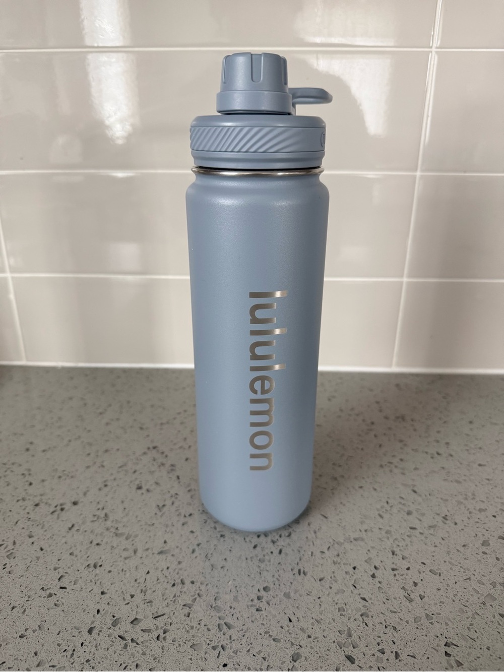 Lululemon Dusty Blue Water Bottle